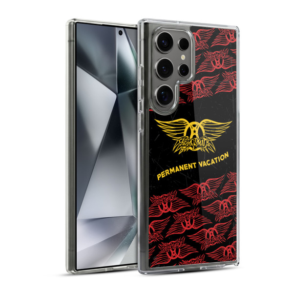 Aerosmith Classics Permanent Vacation Soft Gel Case for Samsung Galaxy S24 Ultra 5G & MagSafe