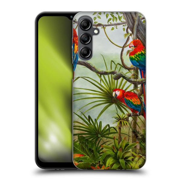 Lisa Sparling Birds And Nature Misty Morning Soft Gel Case for Samsung Galaxy M14 5G