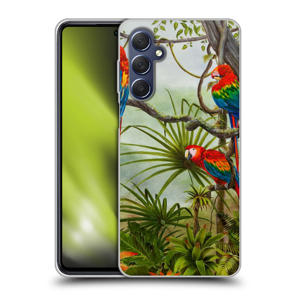 Lisa Sparling Birds And Nature Misty Morning Soft Gel Case for Samsung Galaxy M54 5G