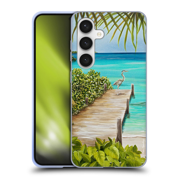 Lisa Sparling Birds And Nature Coastal Seclusion Soft Gel Case for Samsung Galaxy S24 5G