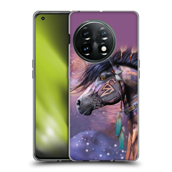 Laurie Prindle Fantasy Horse Native American Shaman Soft Gel Case for OnePlus 11 5G