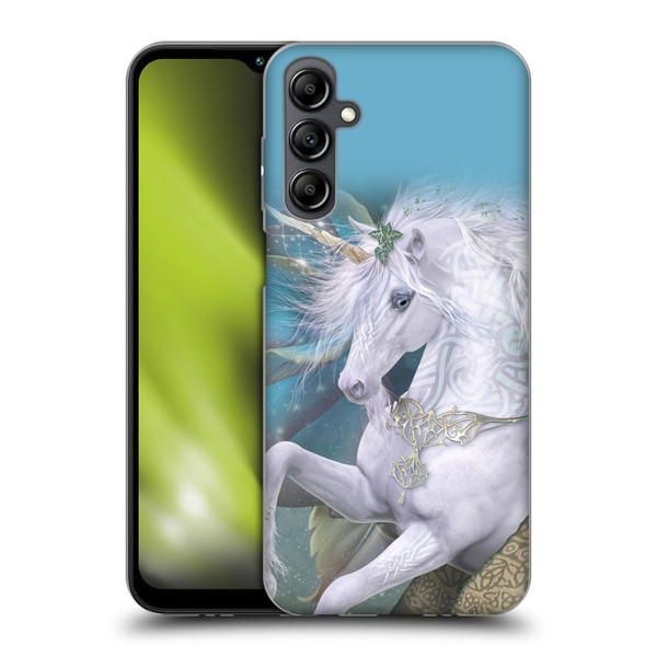 Laurie Prindle Fantasy Horse Kieran Unicorn Soft Gel Case for Samsung Galaxy M14 5G
