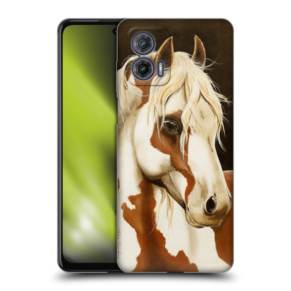 Lisa Sparling Creatures Horse Soft Gel Case for Motorola Moto G73 5G