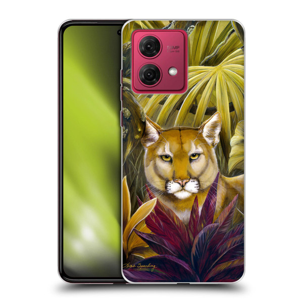 Lisa Sparling Creatures Florida Forest Panther Soft Gel Case for Motorola Moto G84 5G