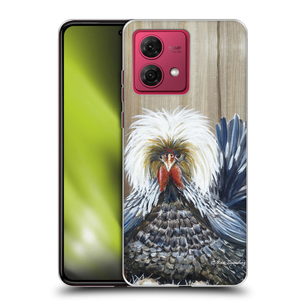 Lisa Sparling Creatures Wicked Chickens Soft Gel Case for Motorola Moto G84 5G