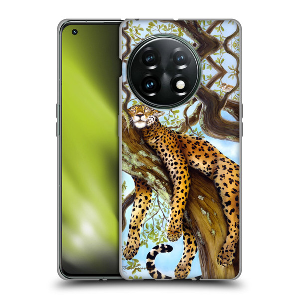 Lisa Sparling Creatures Leopard Soft Gel Case for OnePlus 11 5G