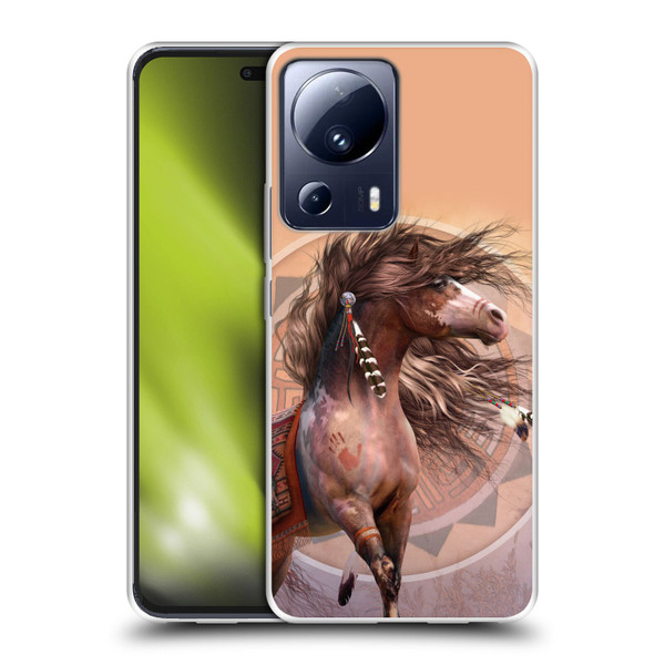 Laurie Prindle Fantasy Horse Spirit Warrior Soft Gel Case for Xiaomi 13 Lite 5G