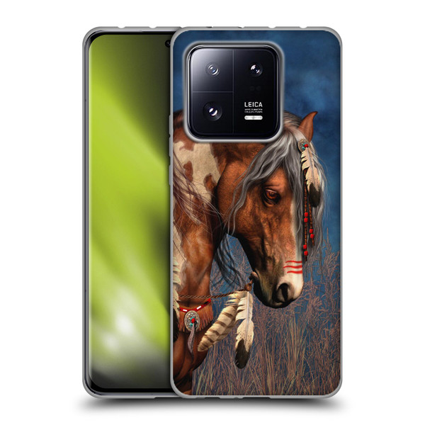 Laurie Prindle Fantasy Horse Native American War Pony Soft Gel Case for Xiaomi 13 Pro 5G