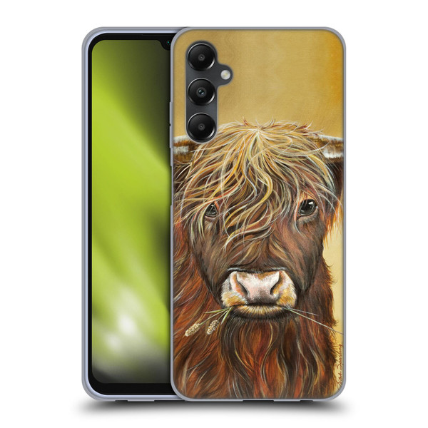 Lisa Sparling Creatures Highland Cow Fireball Soft Gel Case for Samsung Galaxy A05s