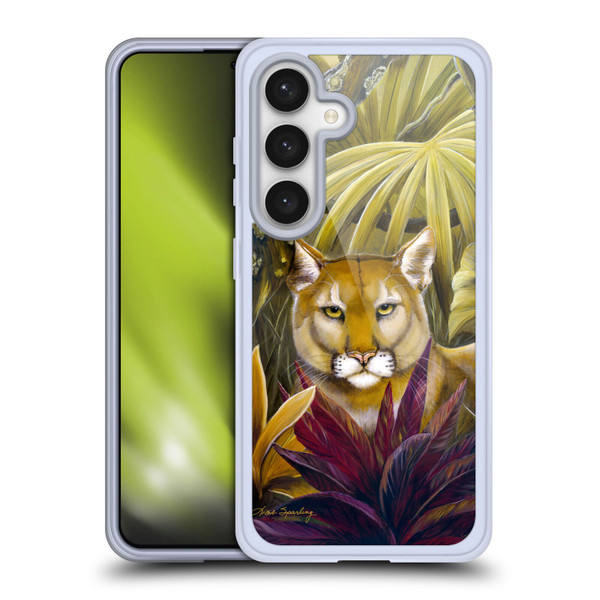Lisa Sparling Creatures Florida Forest Panther Soft Gel Case for Samsung Galaxy S24 5G