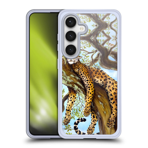Lisa Sparling Creatures Leopard Soft Gel Case for Samsung Galaxy S24 5G