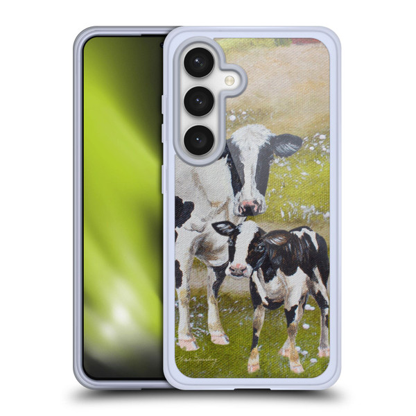 Lisa Sparling Creatures Two Cows Soft Gel Case for Samsung Galaxy S24 5G