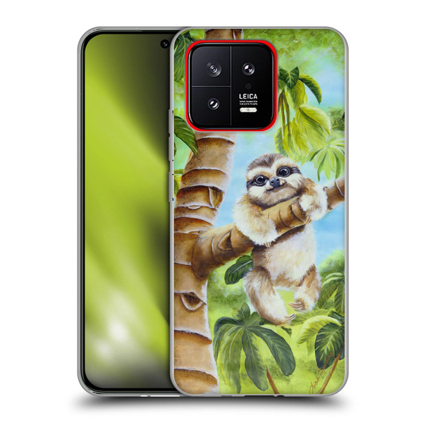 Lisa Sparling Creatures Cutest Sloth Soft Gel Case for Xiaomi 13 5G