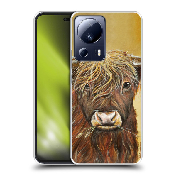 Lisa Sparling Creatures Highland Cow Fireball Soft Gel Case for Xiaomi 13 Lite 5G