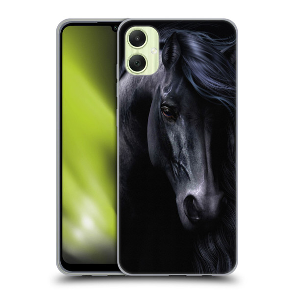 Laurie Prindle Western Stallion The Black Soft Gel Case for Samsung Galaxy A05
