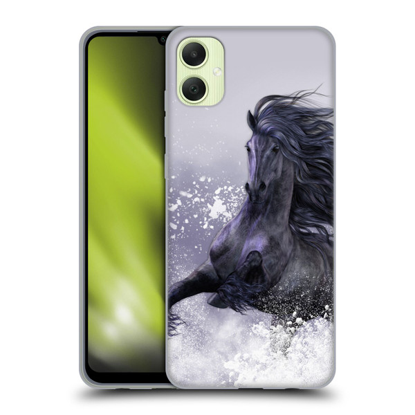 Laurie Prindle Western Stallion Winter Thunder Soft Gel Case for Samsung Galaxy A05