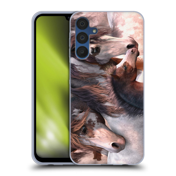 Laurie Prindle Western Stallion Generations Soft Gel Case for Samsung Galaxy A15
