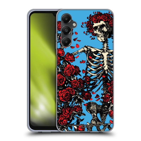 Grateful Dead Trends Bertha Skull Roses Soft Gel Case for Samsung Galaxy A05s