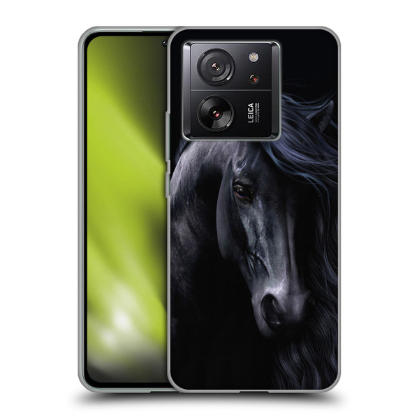 Laurie Prindle Western Stallion The Black Soft Gel Case for Xiaomi 13T 5G / 13T Pro 5G