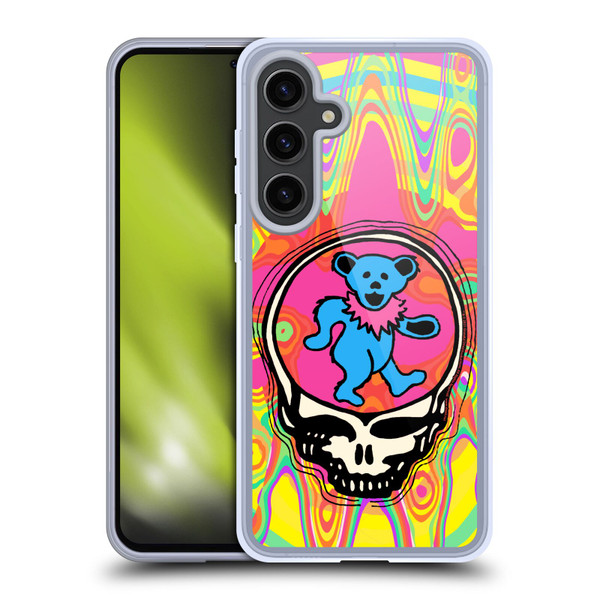Grateful Dead Trends Bear Soft Gel Case for Samsung Galaxy S24+ 5G
