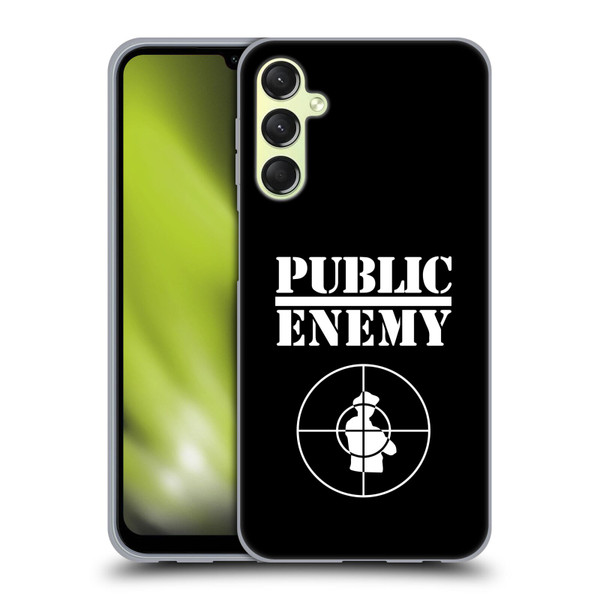 Public Enemy Graphics Logo Soft Gel Case for Samsung Galaxy A24 4G / Galaxy M34 5G