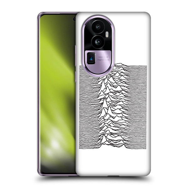 Joy Division Graphics Pulsar Waves Soft Gel Case for OPPO Reno10 Pro+