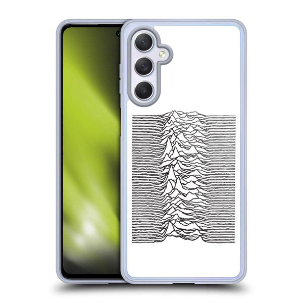 Joy Division Graphics Pulsar Waves Soft Gel Case for Samsung Galaxy M54 5G