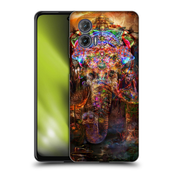 Jumbie Art Gods and Goddesses Ganesha Soft Gel Case for Motorola Moto G73 5G