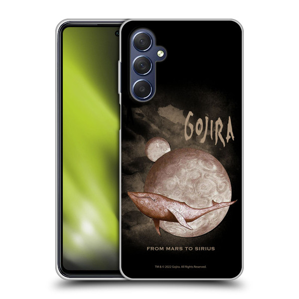 Gojira Graphics From Mars to Sirus Soft Gel Case for Samsung Galaxy M54 5G