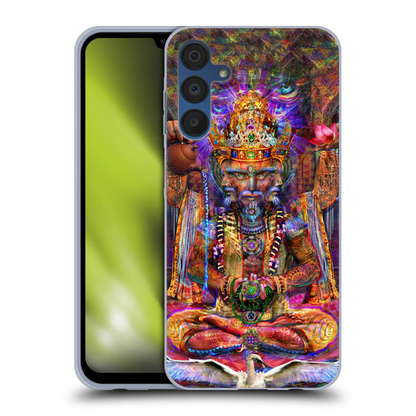 Jumbie Art Gods and Goddesses Brahma Soft Gel Case for Samsung Galaxy A15