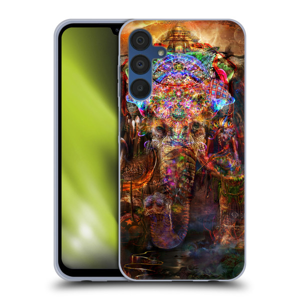 Jumbie Art Gods and Goddesses Ganesha Soft Gel Case for Samsung Galaxy A15