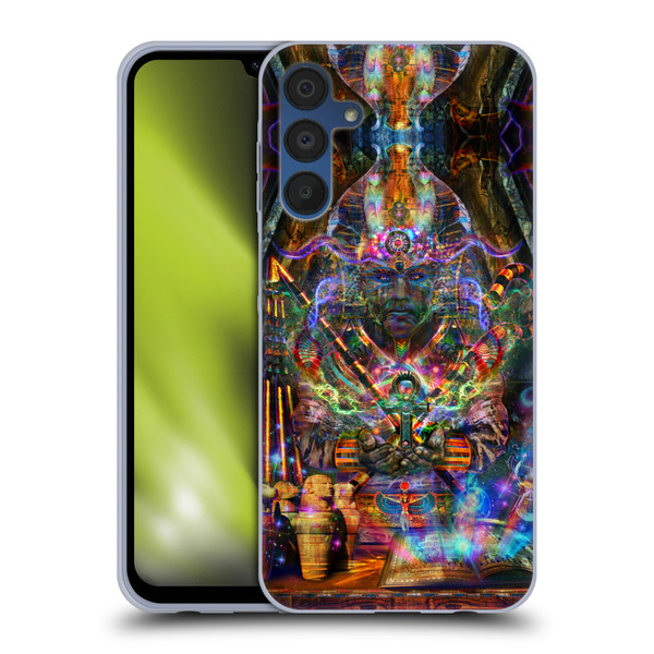Jumbie Art Gods and Goddesses Osiris Soft Gel Case for Samsung Galaxy A15