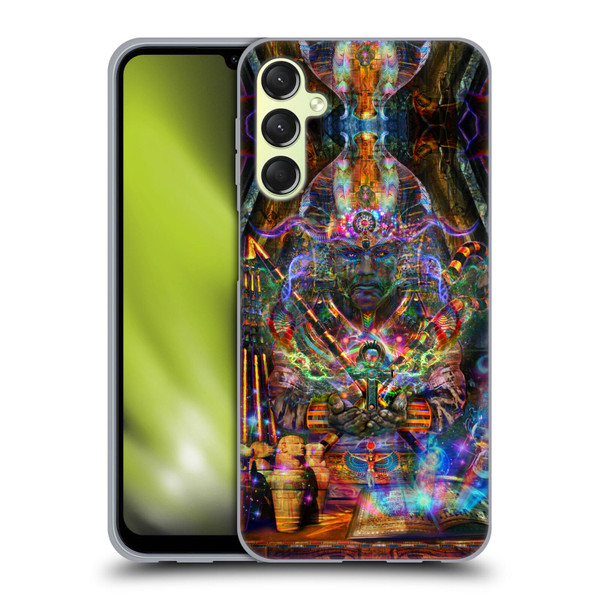 Jumbie Art Gods and Goddesses Osiris Soft Gel Case for Samsung Galaxy A24 4G / Galaxy M34 5G