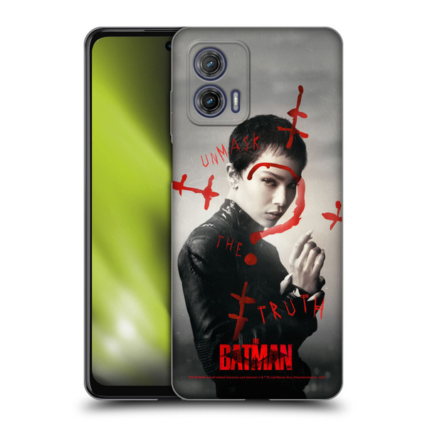 The Batman Posters Catwoman Unmask The Truth Soft Gel Case for Motorola Moto G73 5G