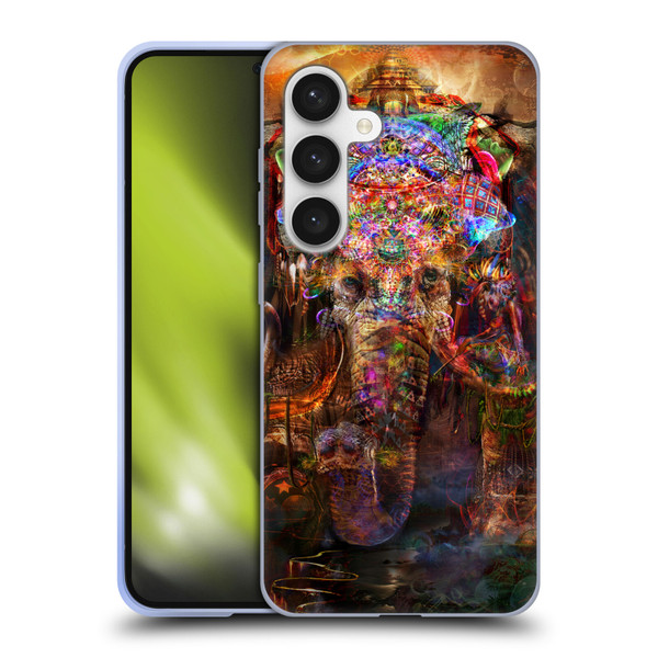 Jumbie Art Gods and Goddesses Ganesha Soft Gel Case for Samsung Galaxy S24 5G
