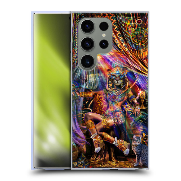 Jumbie Art Gods and Goddesses Bastet Soft Gel Case for Samsung Galaxy S24 Ultra 5G