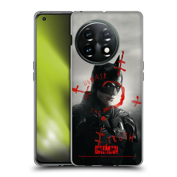 The Batman Posters Unmask The Truth Soft Gel Case for OnePlus 11 5G