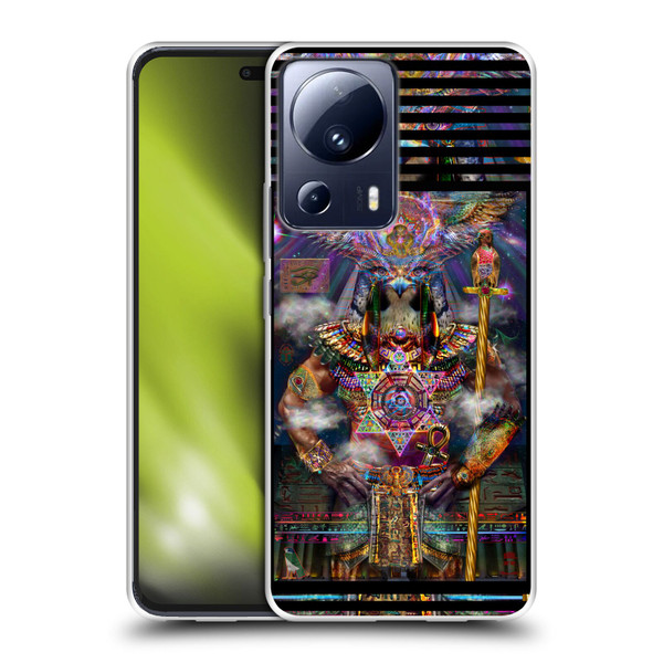 Jumbie Art Gods and Goddesses Horus Soft Gel Case for Xiaomi 13 Lite 5G