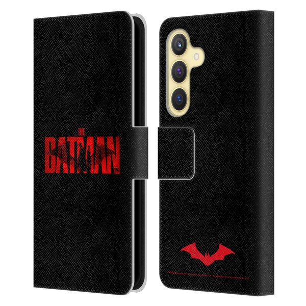 The Batman Posters Logo Leather Book Wallet Case Cover For Samsung Galaxy S24 5G