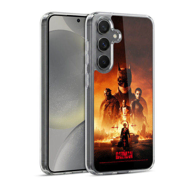 The Batman Posters Group Soft Gel Case for Samsung Galaxy S24 5G & MagSafe