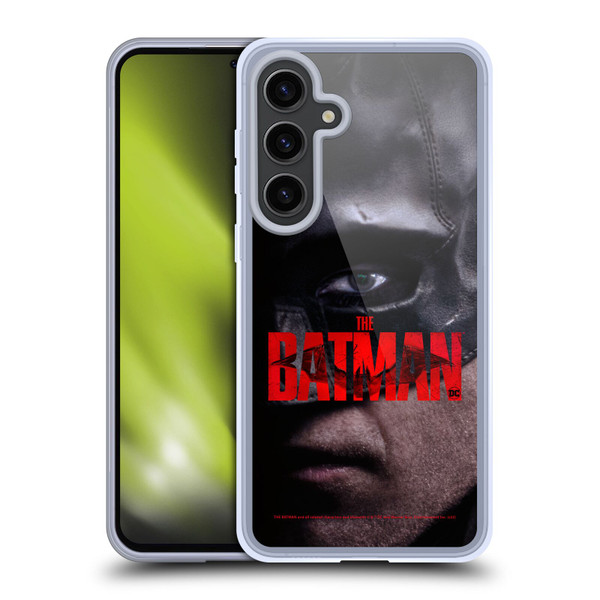 The Batman Posters Close Up Soft Gel Case for Samsung Galaxy S24+ 5G