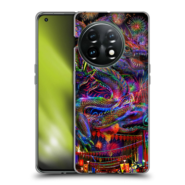 Jumbie Art Visionary Dragon Soft Gel Case for OnePlus 11 5G