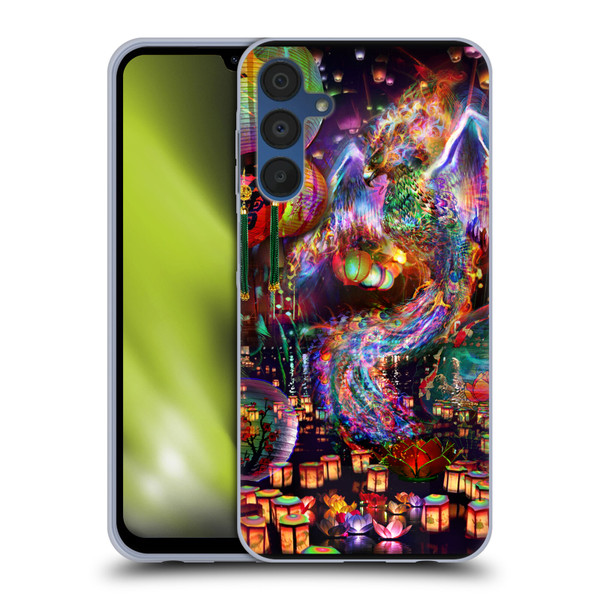 Jumbie Art Visionary Phoenix Soft Gel Case for Samsung Galaxy A15