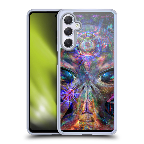 Jumbie Art Visionary Alien Soft Gel Case for Samsung Galaxy M54 5G