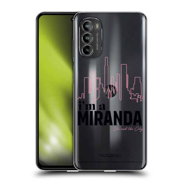 Sex and The City: Television Series Characters I'm A Miranda Soft Gel Case for Motorola Moto G82 5G