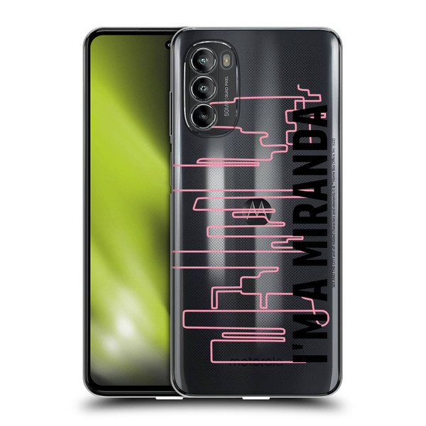 Sex and The City: Television Series Characters Miranda Soft Gel Case for Motorola Moto G82 5G