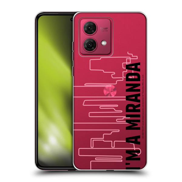 Sex and The City: Television Series Characters Miranda Soft Gel Case for Motorola Moto G84 5G