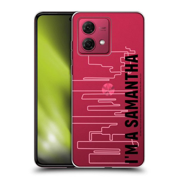 Sex and The City: Television Series Characters Samantha Soft Gel Case for Motorola Moto G84 5G