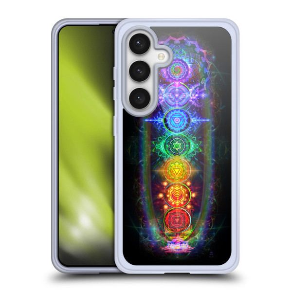 Jumbie Art Visionary Chakras Soft Gel Case for Samsung Galaxy S24 5G