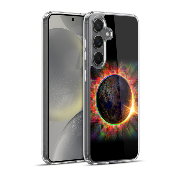 Jumbie Art Visionary Eclipse Soft Gel Case for Samsung Galaxy S24+ 5G & MagSafe